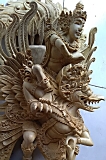 木彫置物ガルーダとウイシュヌ神