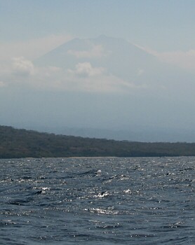 ジャワ島東部と火山