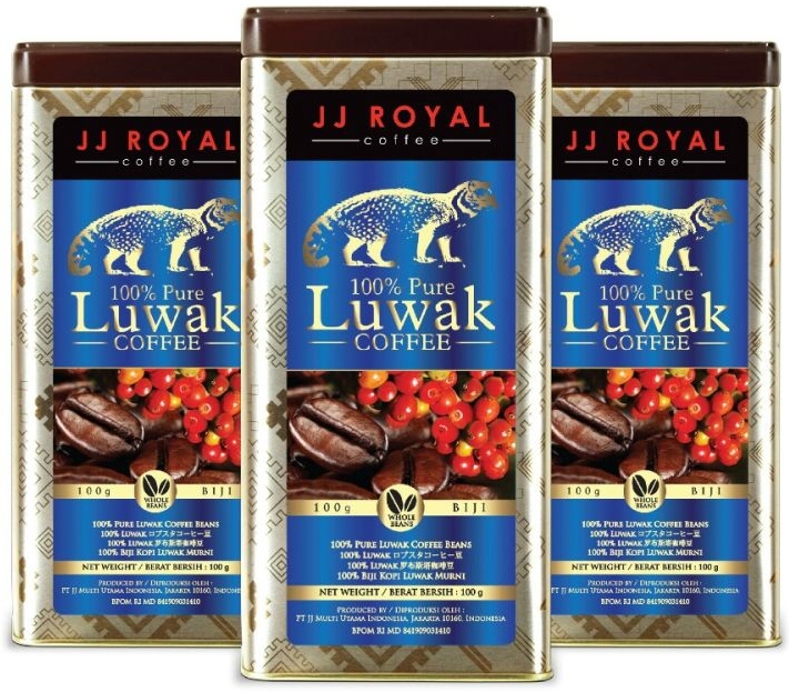 は自分にプチご褒美を JJ パウダーandビーンズ各一箱 cofee 100%LUWAK 